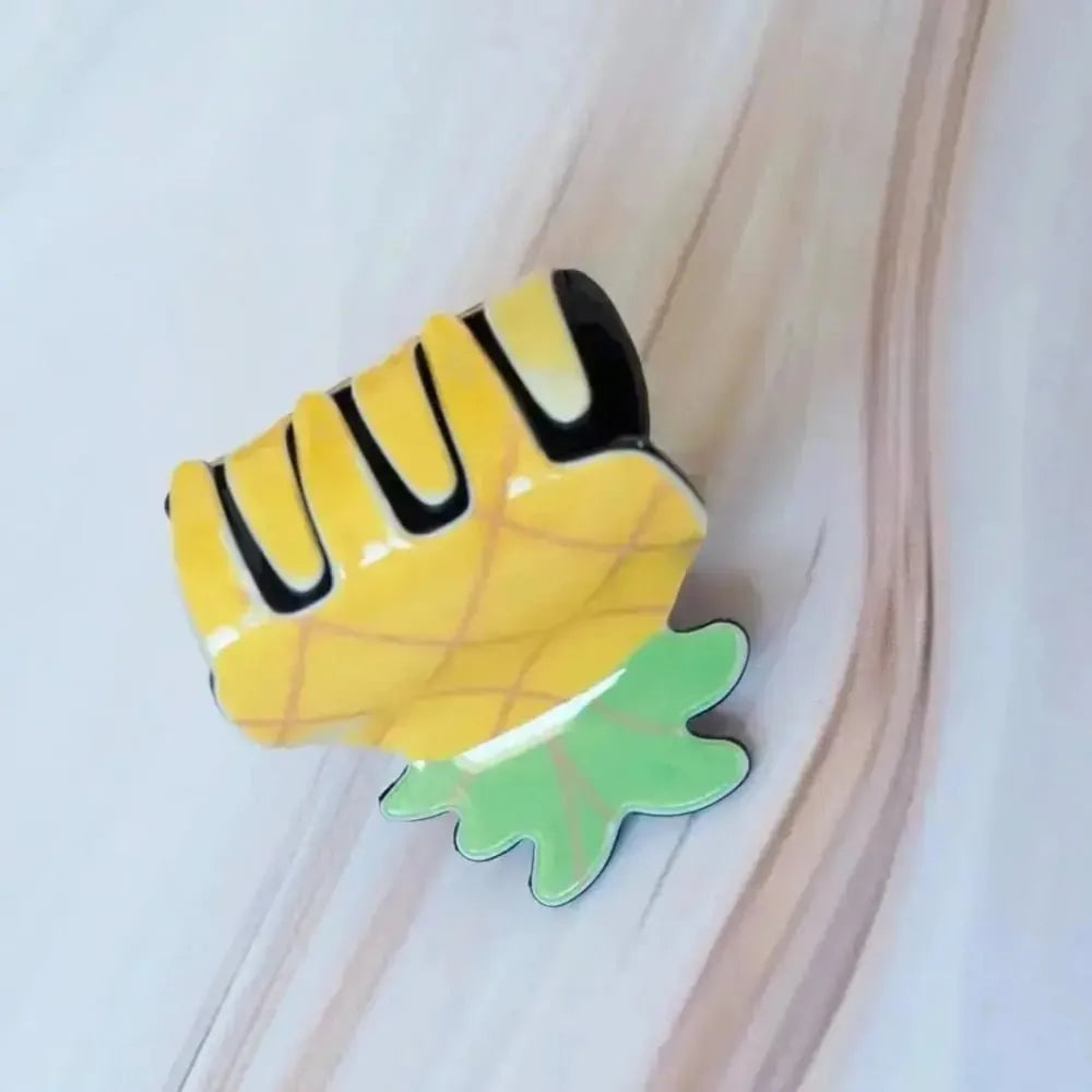 Mini pineapple fun hawaiian hair claw - alohaz