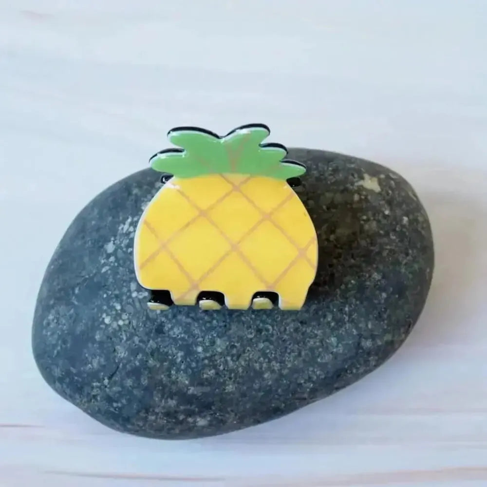 Mini pineapple fun hawaiian hair claw - alohaz