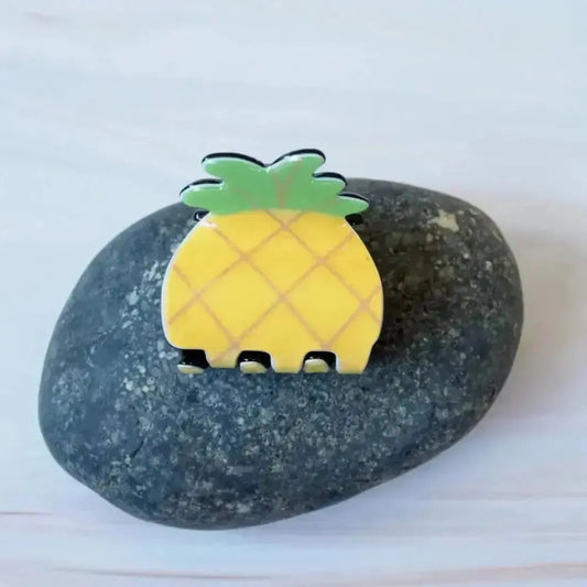 Mini pineapple fun hawaiian hair claw - alohaz