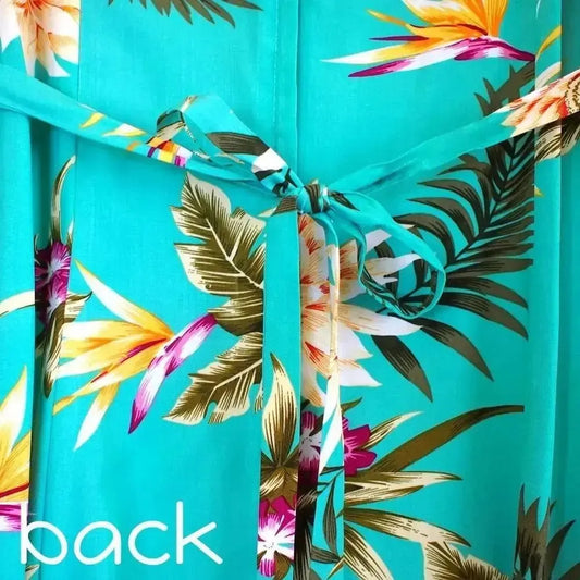 Mountain green hawaiian darling dress - alohaz