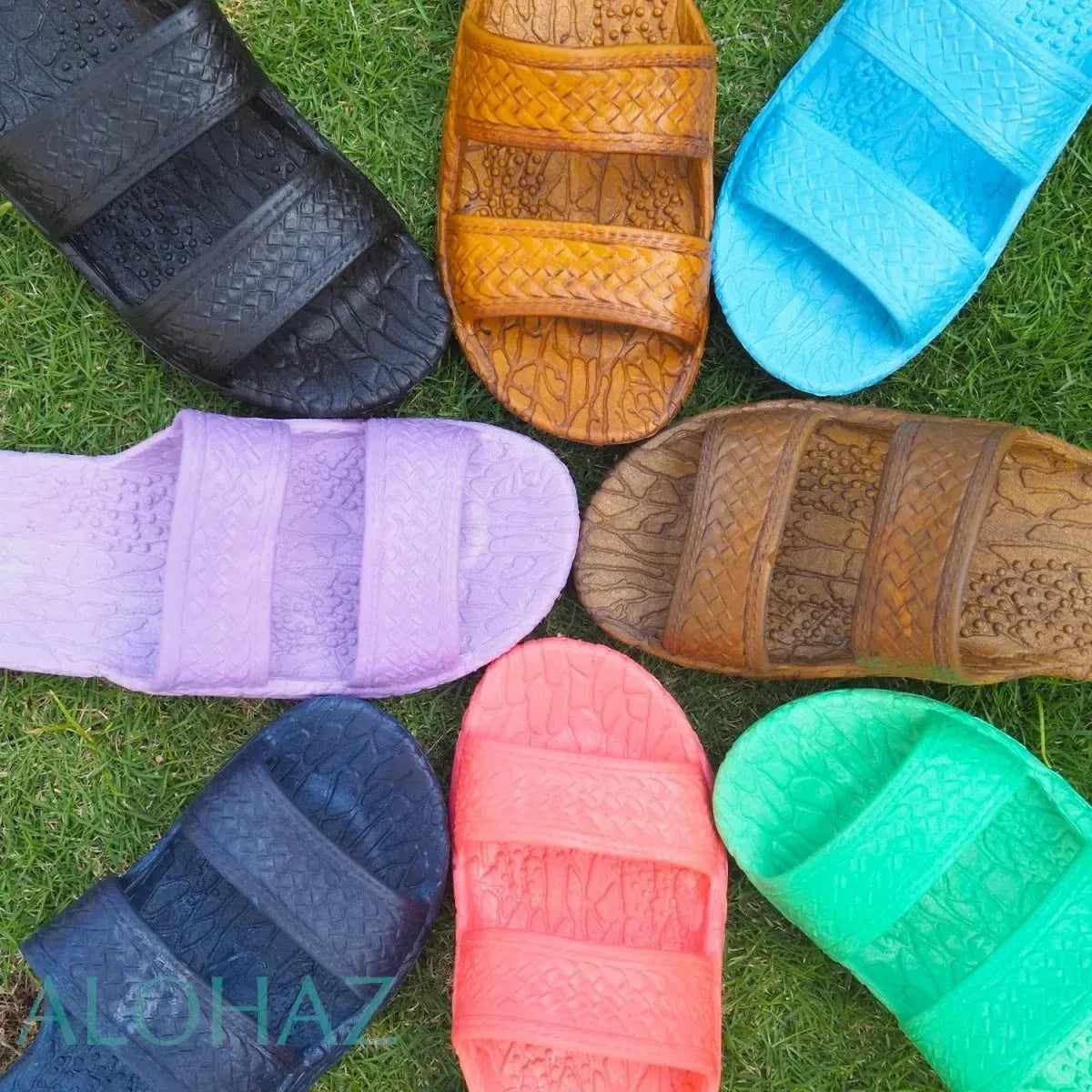 Navy blue classic jandals® - pali hawaii jesus sandals