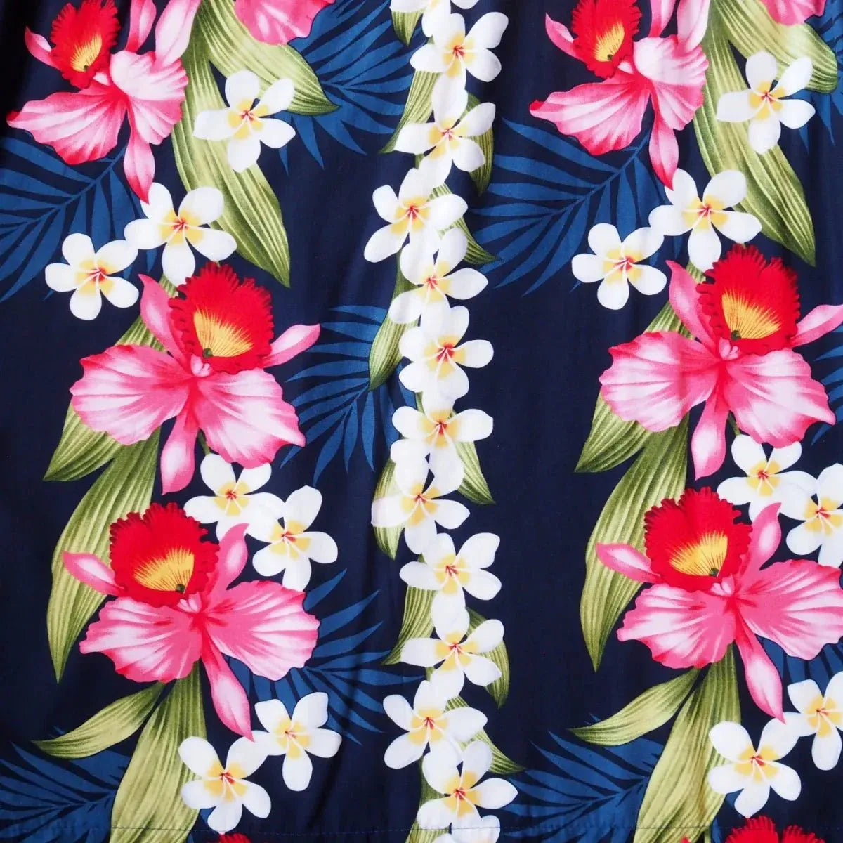 Orchid play blue hawaiian boy shirt - alohaz