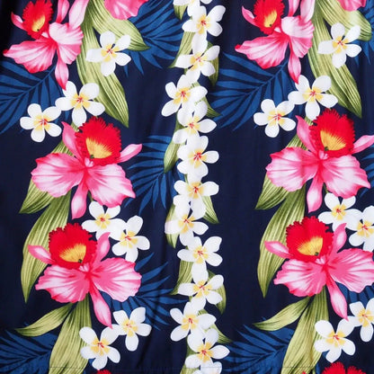 Orchid play blue hawaiian boy shirt - alohaz