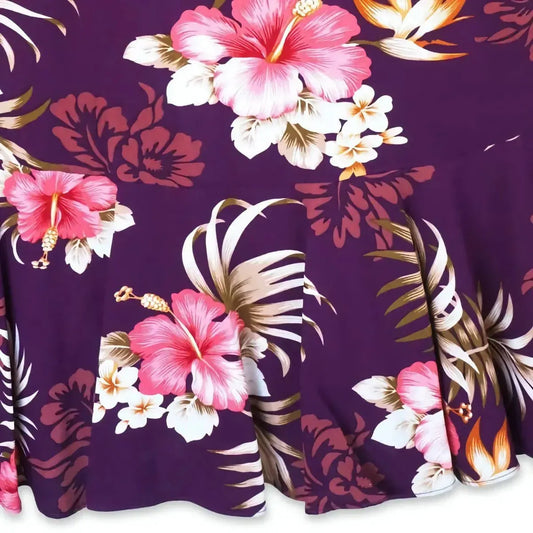 Passion purple hawaiian laka dress - alohaz