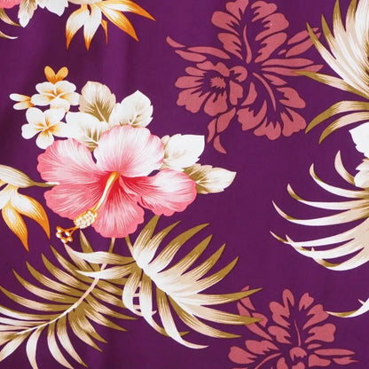 Passion purple hawaiian moonkiss short dress - alohaz