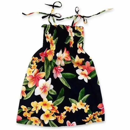 Pebble black hawaiian girl sunkiss dress - alohaz