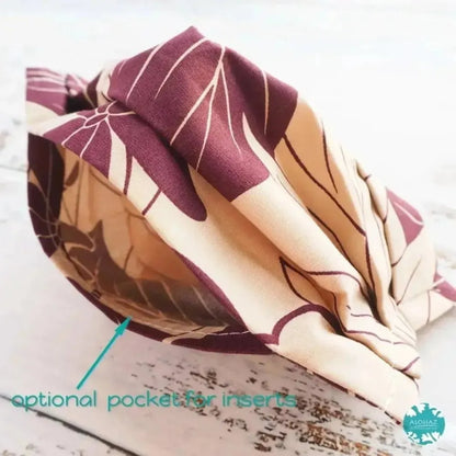 Pleated face mask + filter pocket ~ purple haven - alohaz