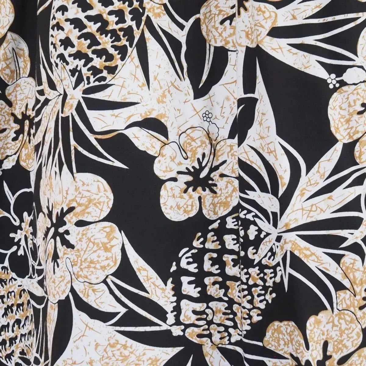 Sweet pineapple black hawaiian muumuu - alohaz