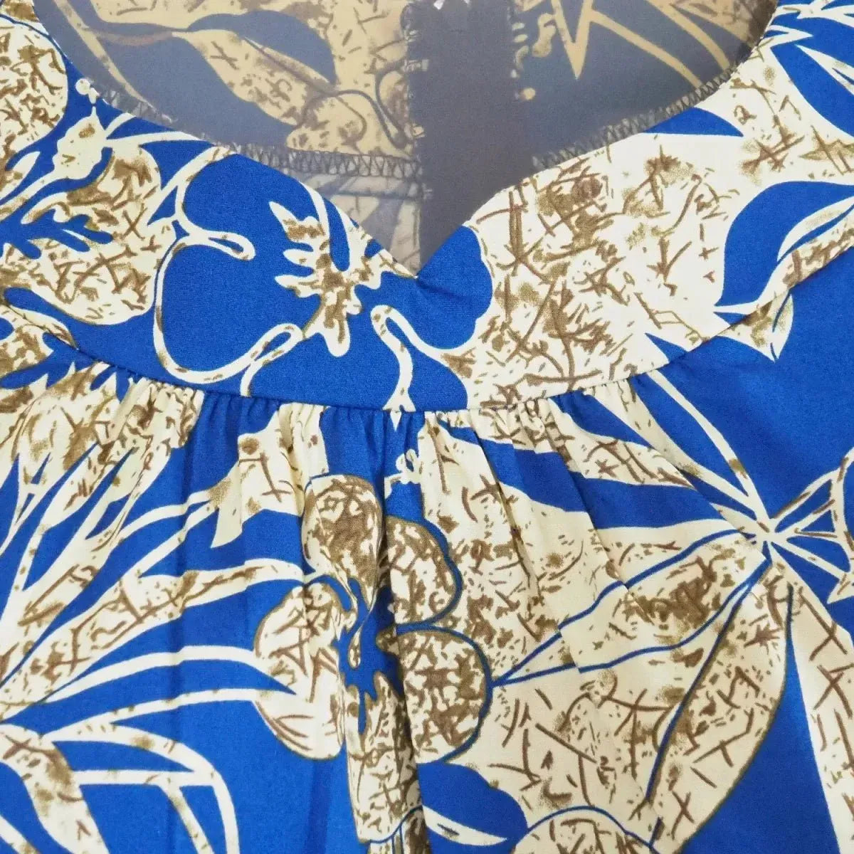 Sweet pineapple blue hawaiian muumuu - alohaz