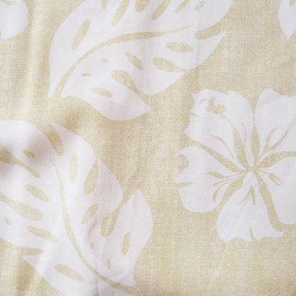 Tradewinds cream hawaiian aloha rayon shirt - alohaz