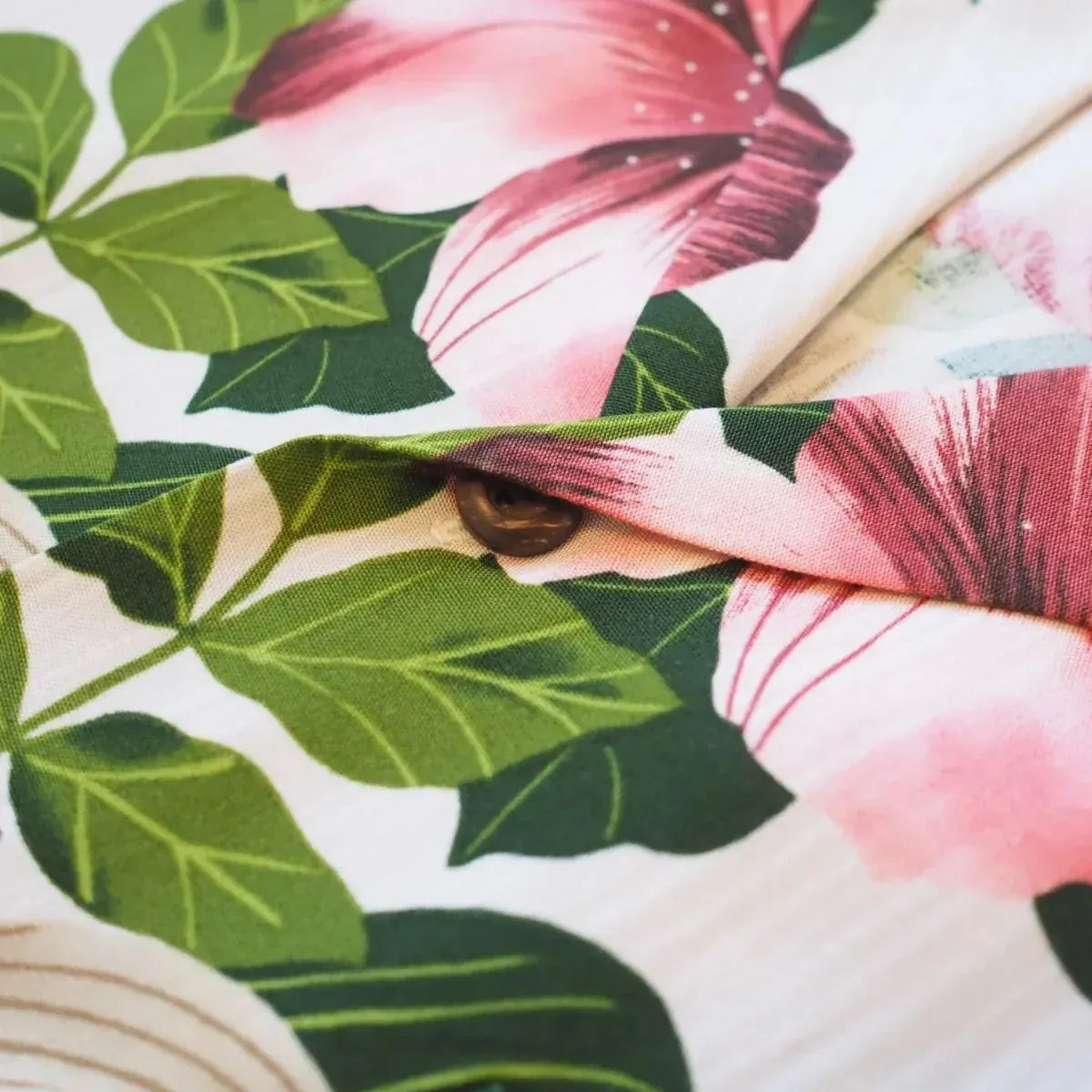 Vintage aloha cream hawaiian rayon shirt - alohaz