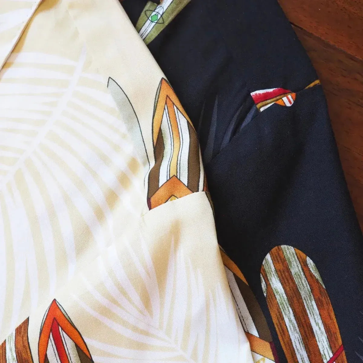 Woody cruiser black hawaiian aloha rayon shirt - alohaz